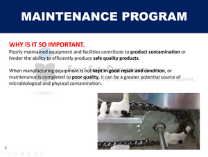 Maintenance Control