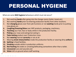 Personal Hygiene