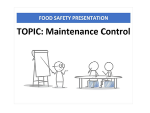 Maintenance Control